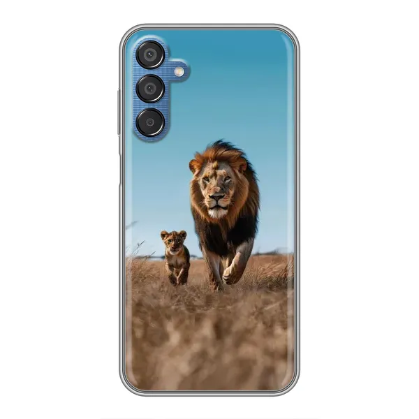 Чехол с принтом «Мусафа и Симба» для Samsung Galaxy M15 (M156) Чехол с принтом «Мусафа и Симба» для Samsung Galaxy M15 (M156)