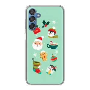 Новогодние Чехлы для Самсунг М15 (VPrint) (Настроение НГ)