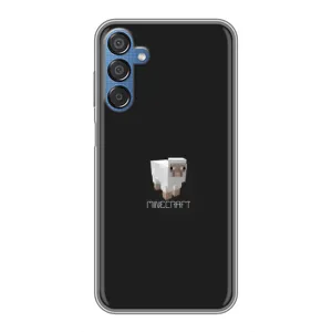 Чохол Майнкрафт на Samsung Galaxy M15 (M156) (AlphaPrint) Minecraft (Овечка Майнкрафт)
