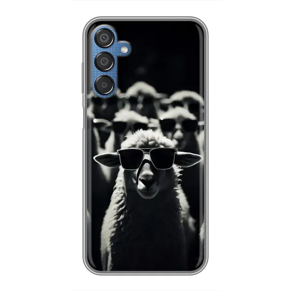 Чехол с принтом «Овечка в очках» для Samsung Galaxy M15 (M156) Чехол с принтом «Овечка в очках» для Samsung Galaxy M15 (M156)