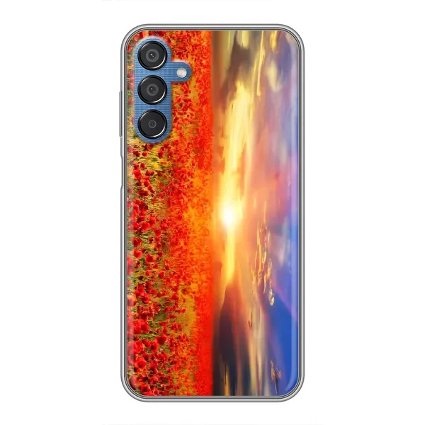 Чехол с принтом «Поле тюльпанов» для Samsung Galaxy M15 (M156)