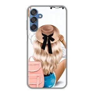 Чехол с печатью для Samsung Galaxy M15 (M156) - (Мода) (AlphaPrint) (Путешествие)