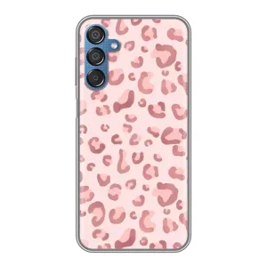 Чохол з розовим принтом для Samsung Galaxy M15 (M156) (Рожевий леопард)