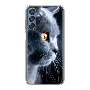 Чехлы с Котиками для Samsung Galaxy M15 (M156) (VPrint) (Серый Кот)