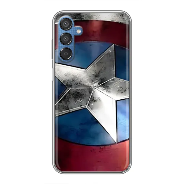 Чехол с принтом «Щит Капитана Америки» для Samsung Galaxy M15 (M156) Чехол с принтом «Щит Капитана Америки» для Samsung Galaxy M15 (M156)