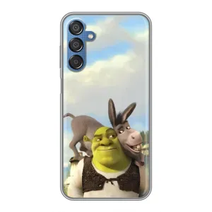 Чехол с мультфильмом Шрек на Samsung Galaxy M15 (M156) (Шрек и Осел)