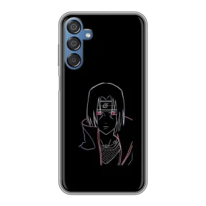 Чохли на тему: Ітачи Учіха для Samsung Galaxy M15 (M156) (AlphaPrint) (силует Ітачі)