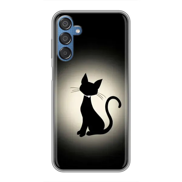 Чехол с принтом «Силуэт котика» для Samsung Galaxy M15 (M156) Чехол с принтом «Силуэт котика» для Samsung Galaxy M15 (M156)