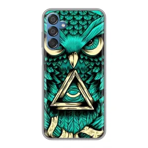 Чехол с птицами на Samsung Galaxy M15 (M156) (VPrint) (Сова с глазом)