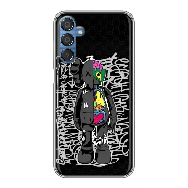 Чехол с принтом «Стиль Bearbrick» для Samsung Galaxy M15 (M156)
