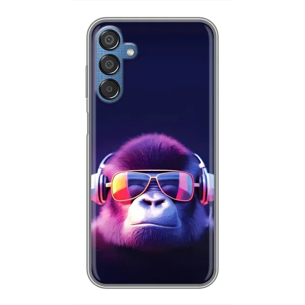 Чохол з принтом «Стильна мавпа» для Samsung Galaxy M15 (M156)