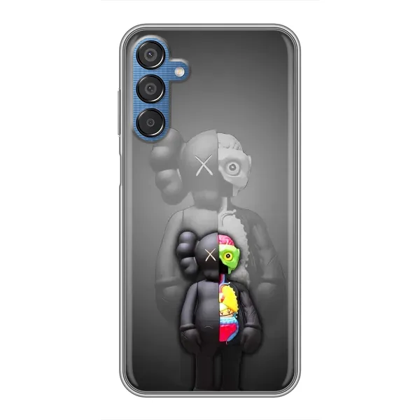 Чехол с принтом «Тело Bearbrick» для Samsung Galaxy M15 (M156)