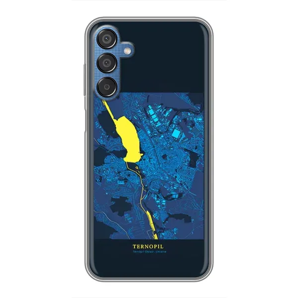 Чохол з принтом «Тернопіль» для Samsung Galaxy M15 (M156)