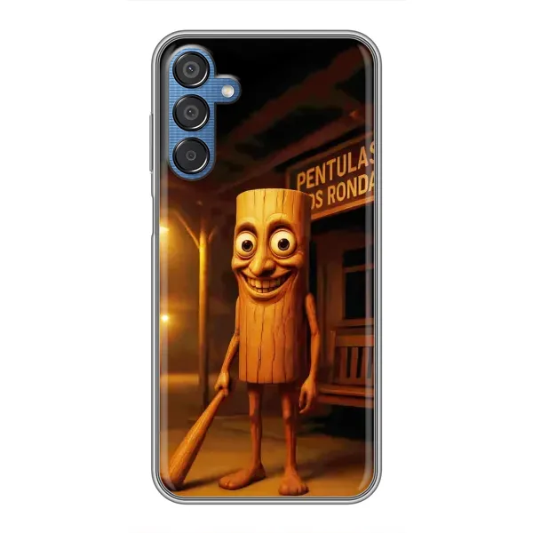 Чехол с принтом «Тунг тунг сахур» для Samsung Galaxy M15 (M156) Чехол с принтом «Тунг тунг сахур» для Samsung Galaxy M15 (M156)