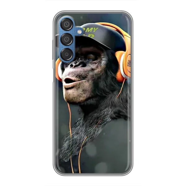 Чохол з принтом «В навушниках» для Samsung Galaxy M15 (M156)