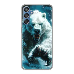 Чехол с картинкой «Хищники» для Samsung Galaxy M15 (M156) (Полярный медведь)