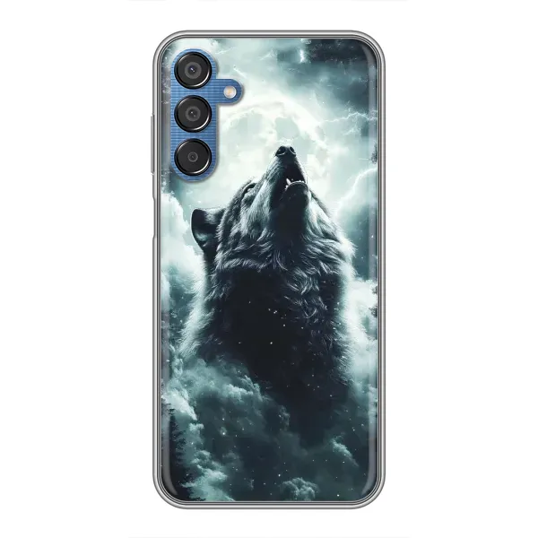 Чехол с принтом «Волк в облаках» для Samsung Galaxy M15 (M156) Чехол с принтом «Волк в облаках» для Samsung Galaxy M15 (M156)