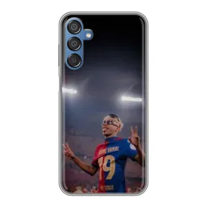 Чехол с футболистом Ламин Ямаль Samsung Galaxy M15 (M156) (Ямаль на стадионе)