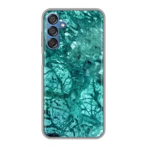 Мраморный чехол на Samsung Galaxy M15 (M156) (VPrint) (Зеленый мрамор)