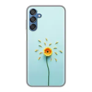 Чохли з квітами для Samsung Galaxy M15 (M156) (VPrint) (Жовта квітка)