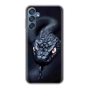 Чехол с картинкой «Хищники» для Samsung Galaxy M15 (M156) (Черная змея)