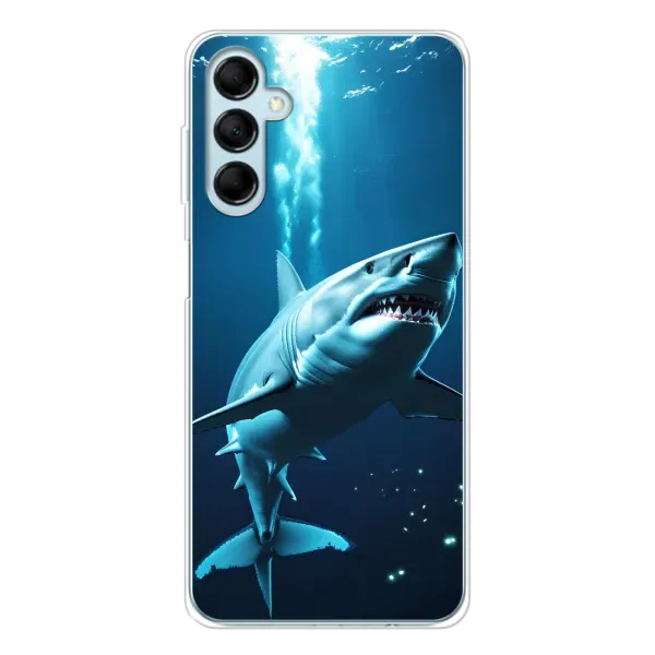 Чохол з принтом «Акула під водою» для Samsung Galaxy M16 Чохол з принтом «Акула під водою» для Samsung Galaxy M16