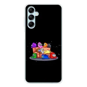 Чехол Амонг Ас для Samsung Galaxy M16 (AlphaPrint) (Амонг-ас)