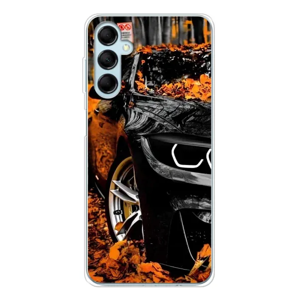 Чехол с принтом «Черная Машина» для Samsung Galaxy M16