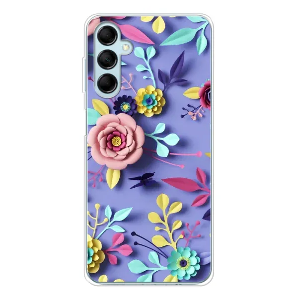 Чехол с принтом «Цветочный дизайн» для Samsung Galaxy M16