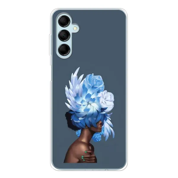 Чохол з принтом «Квіти на голові» для Samsung Galaxy M16