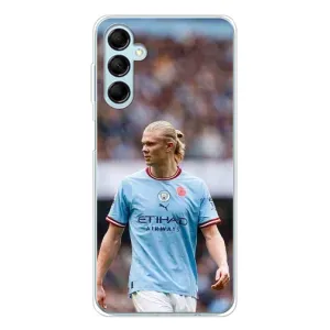 Чехлы с футболистом Ерлинг Холанд для Samsung Galaxy M16 (AlphaPrint) (Эрлинг Холанд)