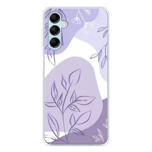 Чехол с принтом «Фиолетовые листья абстракция» для Samsung Galaxy M16