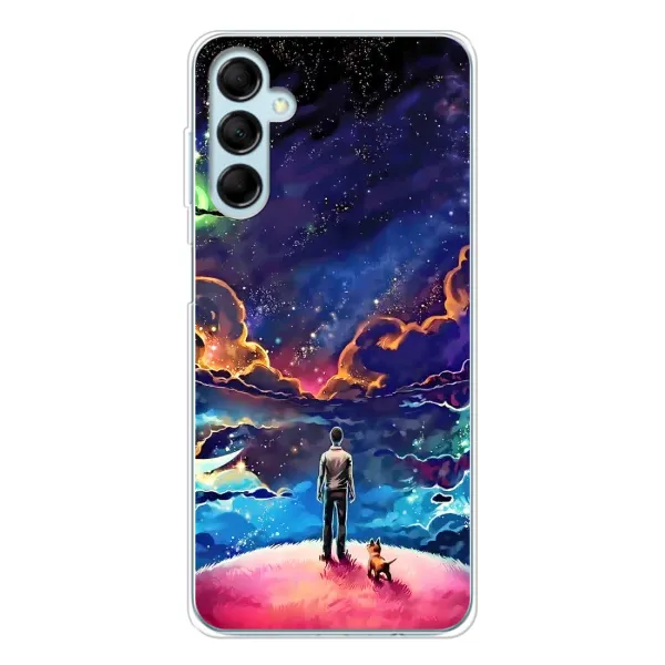 Чехол с принтом «Галактический вид» для Samsung Galaxy M16