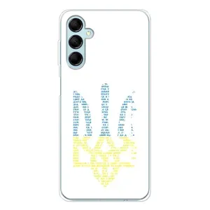 Чехлы для Samsung Galaxy M16  Укр. Символика (AlphaPrint) (Герб из букв)