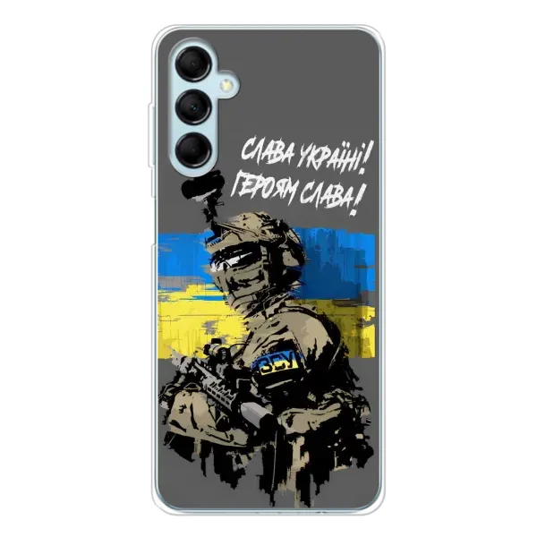 Чехол с принтом «Героям Слава» для Samsung Galaxy M16