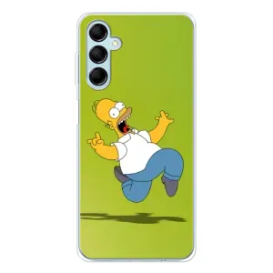 Чехол с Симпсонами для Samsung Galaxy M16 (VPrint) (Гомер Симпсон)
