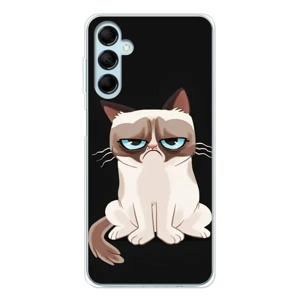 Чехол с принтом «Грустный кот» для Samsung Galaxy M16