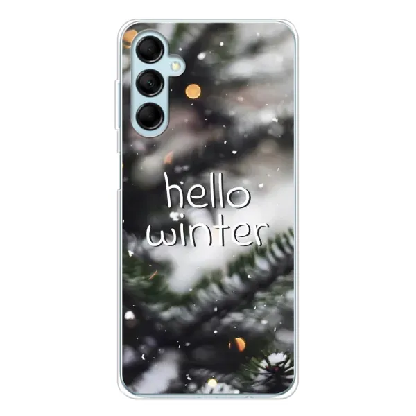 Чехол с принтом «Hello winter» для Samsung Galaxy M16