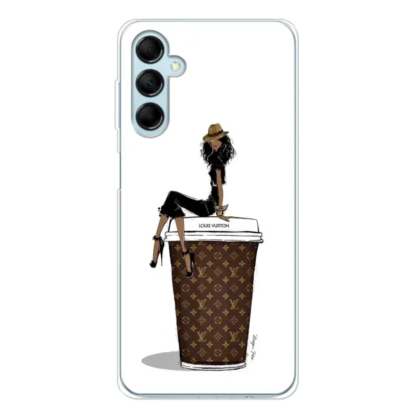 Чехол с принтом «кофе LOUIS VUITTON» для Samsung Galaxy M16