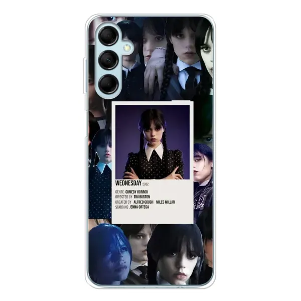 Чехол с принтом «коллаж Уэнздей» для Samsung Galaxy M16
