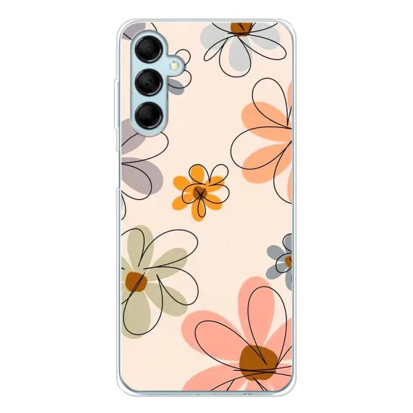 Чехол с принтом «Разноцветные цветы» для Samsung Galaxy M16