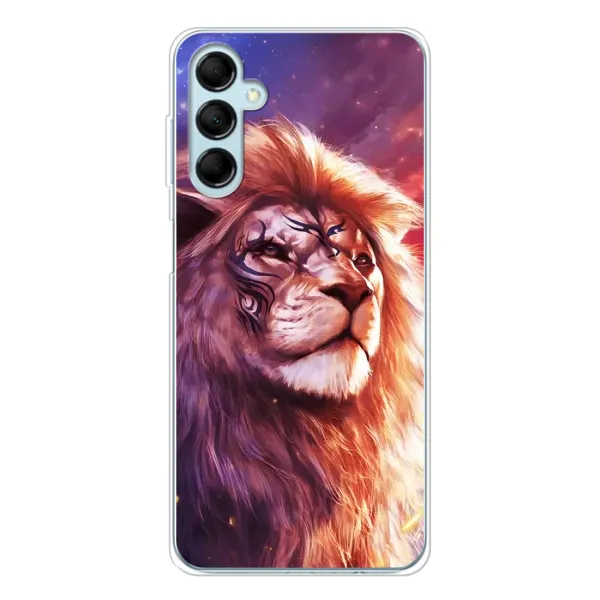 Чохол з принтом «Красочний Лев» для Samsung Galaxy M16