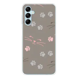 Чохол з малюнком кіт на Samsung Galaxy M16 (Лапи і вуса)