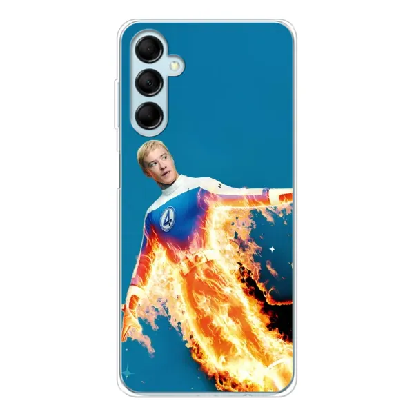 Чохол з принтом «Людина-факел у вогні» для Samsung Galaxy M16 Чохол з принтом «Людина-факел у вогні» для Samsung Galaxy M16