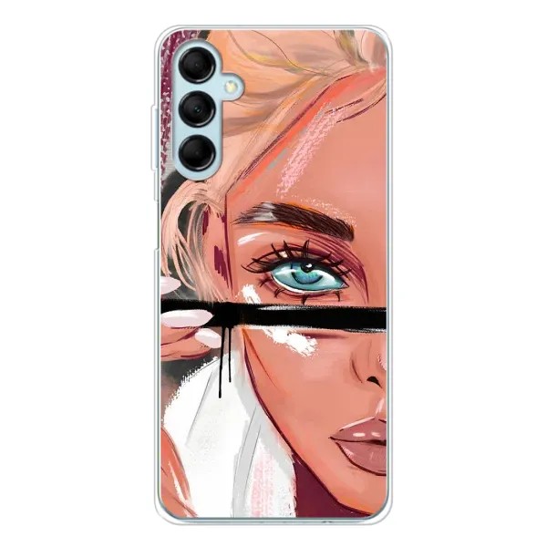 Чохол з принтом «Макіяж» для Samsung Galaxy M16
