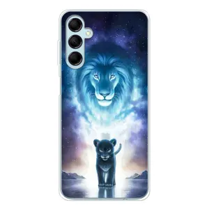 Чехол со Львом для Samsung Galaxy M16 (VPrint) (Маленький лев)