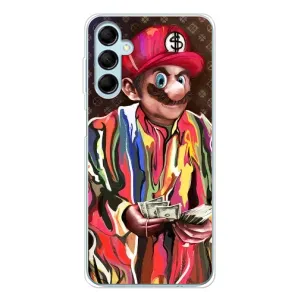 Брендновые Чехлы для Samsung Galaxy M16 - (PREMIUMPrint) (Mario LV)