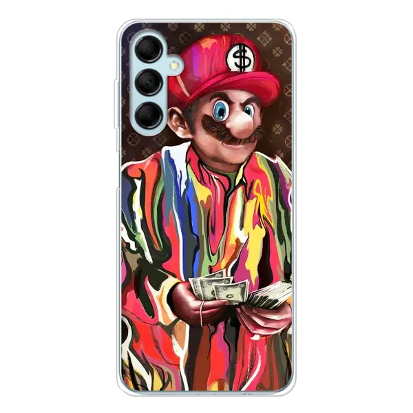 Чехол с принтом «Mario LV» для Samsung Galaxy M16