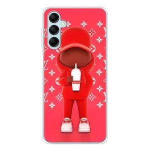 Крутые Чехлы Луи Виттон для Samsung Galaxy M16 (AlphaPrint) (Модный стиль)