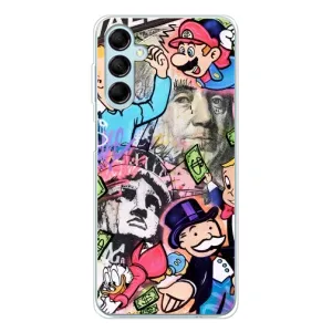 Чехлы с крутыми принтами для Samsung Galaxy M16 - (PREMIUMPrint) (Monopoly man)